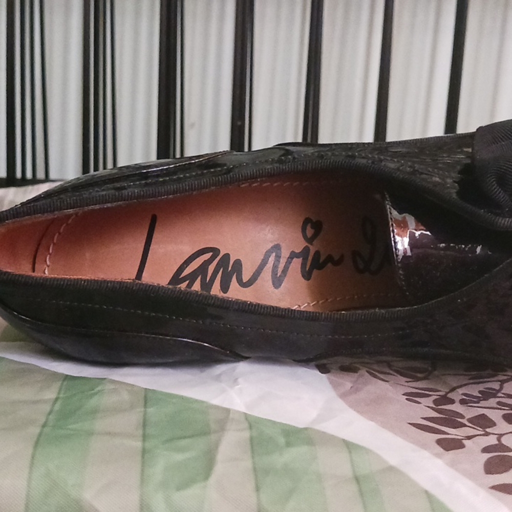 Lanvin ribbon lace shoe - Picture 5 of 6